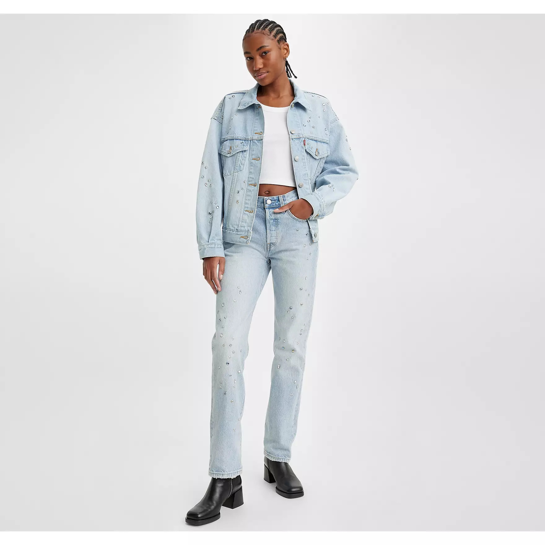 501® Original Fit Studded Women's Jeans | LEVI'S (US)