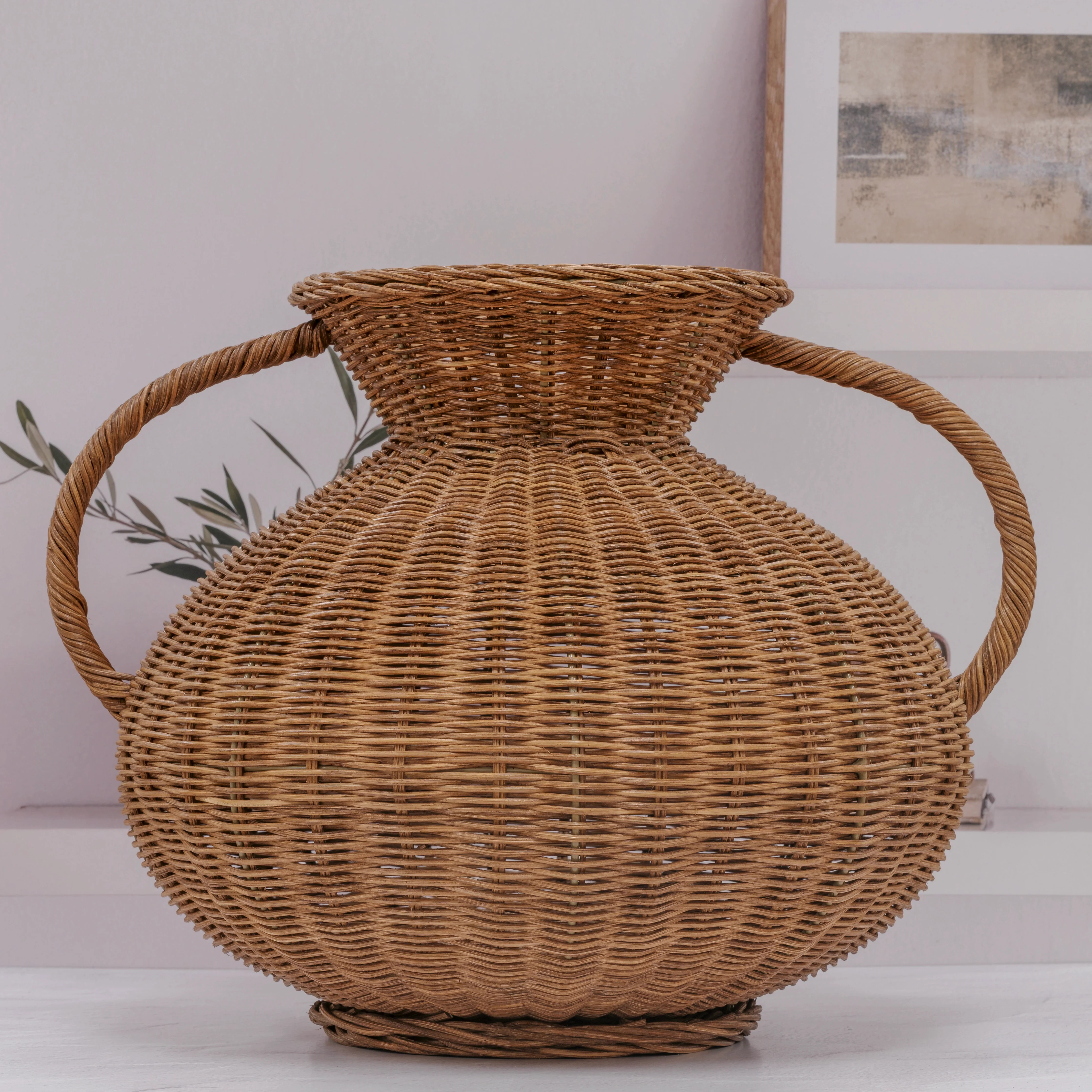 Wicker Vase | Home & Kids Co. | Home and Kids Co.