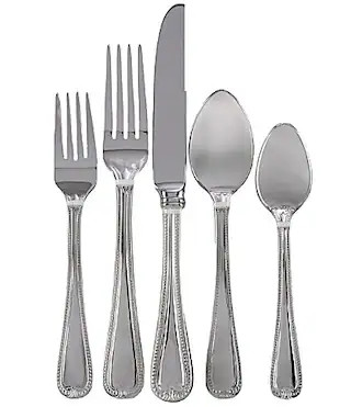 Lenox Vintage Jewel 20-Piece Stainless Steel Flatware Set - 20PC FW | Dillard's