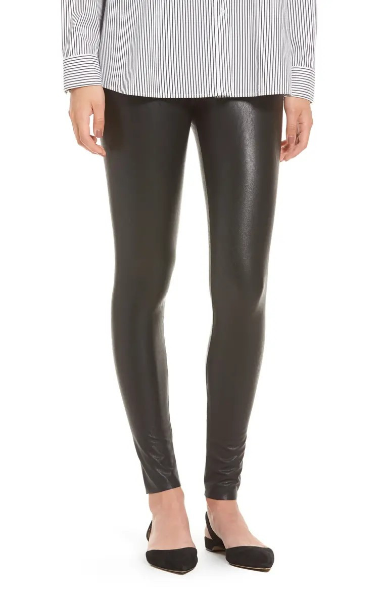 Perfect Control Faux Leather Leggings | Nordstrom
