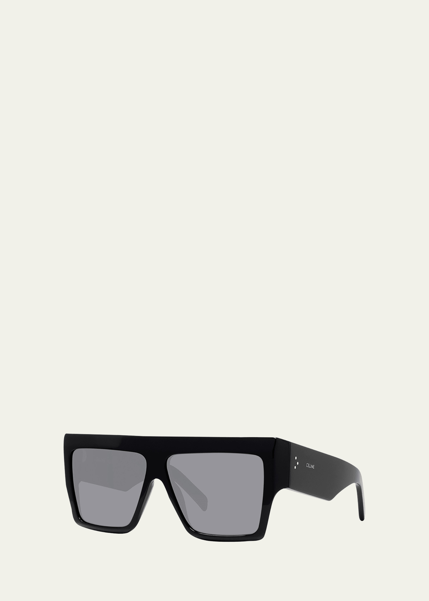 Chunky Rectangle Acetate Sunglasses | Bergdorf Goodman