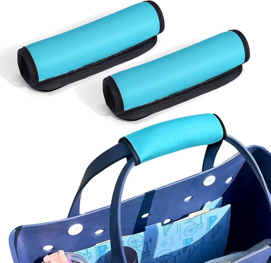 AIERSA Handle Wrap Accessories for Bogg Bag/Simply Southern Tote, Thick Rubber Beach Bag Handle P... | Amazon (US)