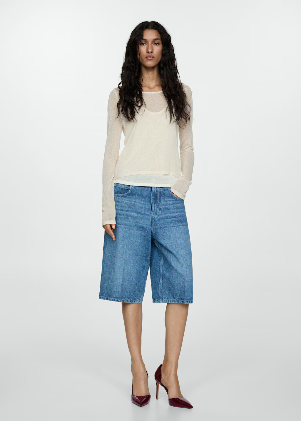 Asymmetrical heeled shoes - Women | MANGO USA | Mango (US/MX/AU)