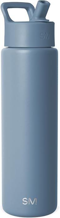 Simple Modern Water Bottle with Straw Lid | Vacuum Insulated Stainless Steel Metal Thermos | Reus... | Amazon (US)