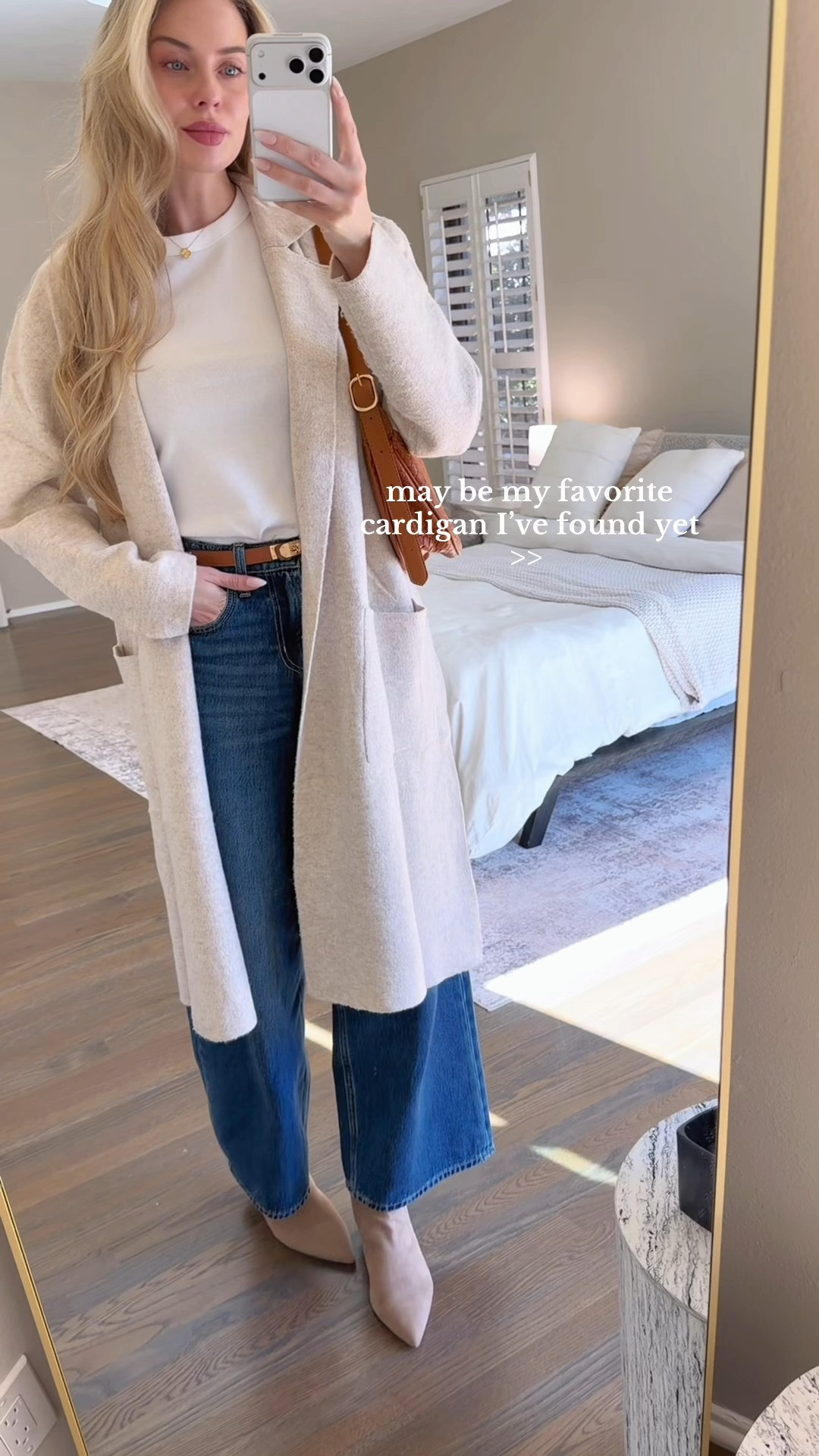 Stay warm and stylish this winter with this long cardigan Its soft fabric and relaxed fit make it perfect for layering over any outfit from casual jeans to cozy dresses

Save this 💌 if you love comfy winter fashion 

 #LTKStyleTip #LTKBeauty #LTKWorkwear