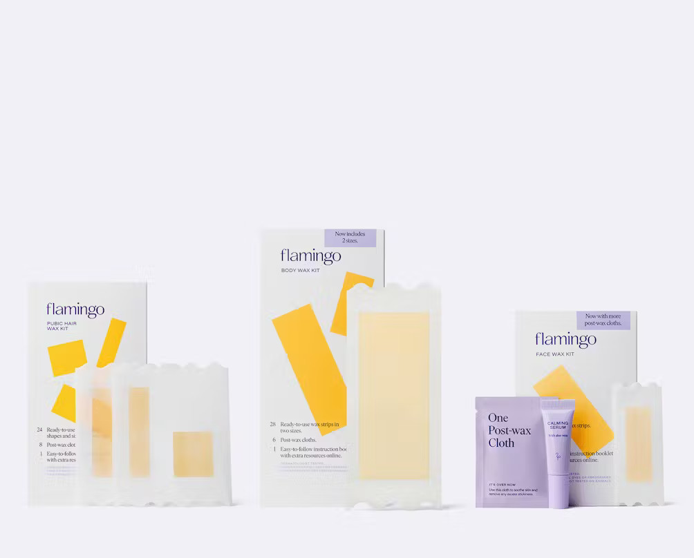 20 Face Wax StripsDetailsView More | Flamingo