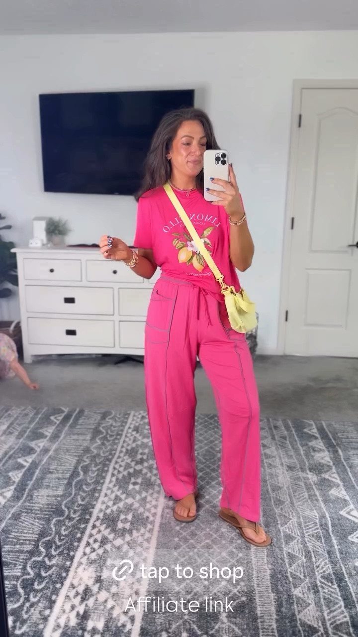 Monochromatic spring outfit maximalist vibes 💖 try code ltk15 to save on my bag! 

#LTKootd #LTKmomlife #LTKPetite