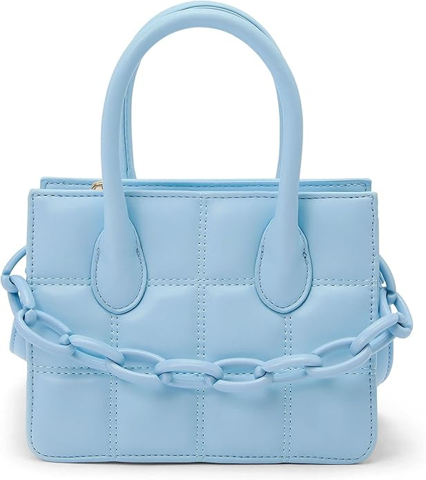 LIKE DREAMS Fashion Micro Crossbody Fashion Mini Crossbody Purse Quilted Vegan Leather Top Handle... | Amazon (US)