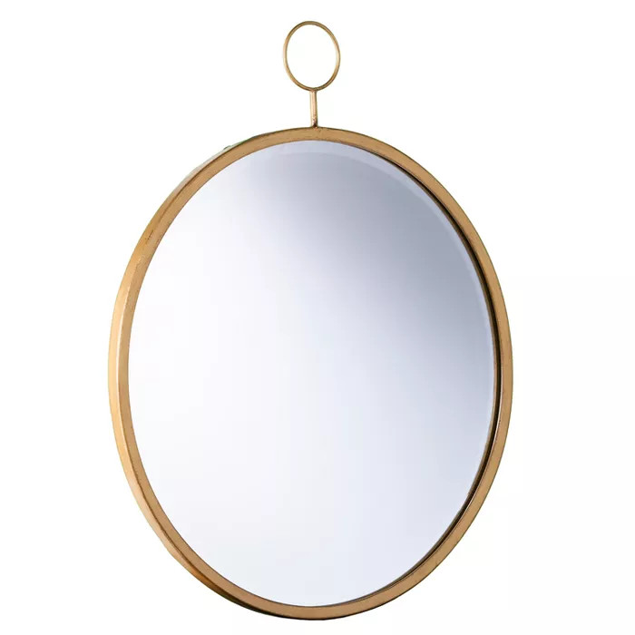 27.5" x 23" Loris Decorative  Wall Mirror Bronze - Aiden Lane | Target