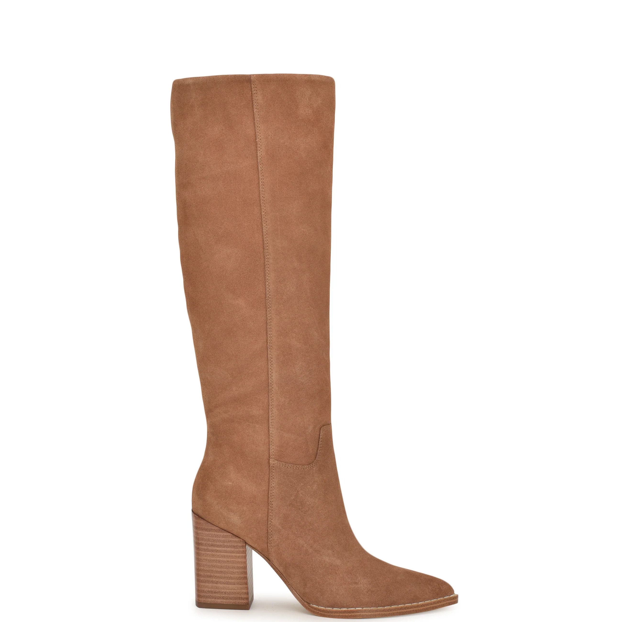 Brixe Heeled Leather Boots | Nine West (US)