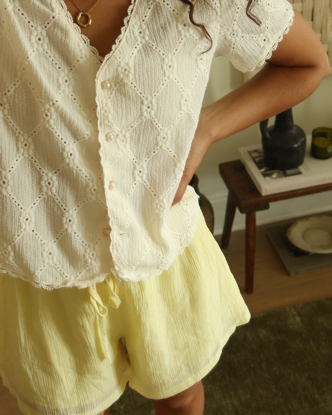 Size small top
Size small bottoms 
Necklace jewelery summer outfits mom outfits outfit inspo sets 

#LTKStyleTip #LTKBeauty #LTKSummerEdit