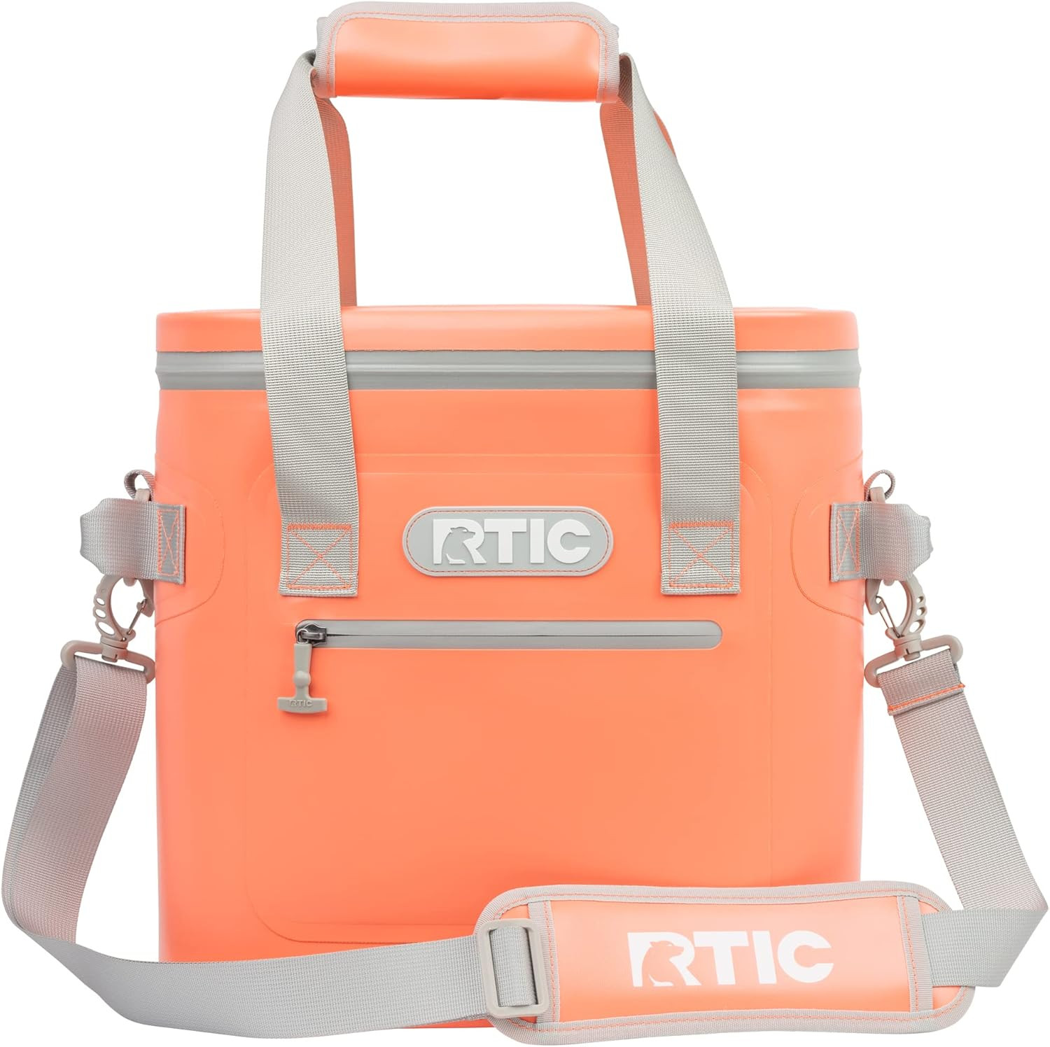 RTIC Soft Cooler 20 Insulated Bag, Coral, Insulated Bag, Leak, Proof, Zipper, Leak Proof Zipper, ... | Amazon (US)