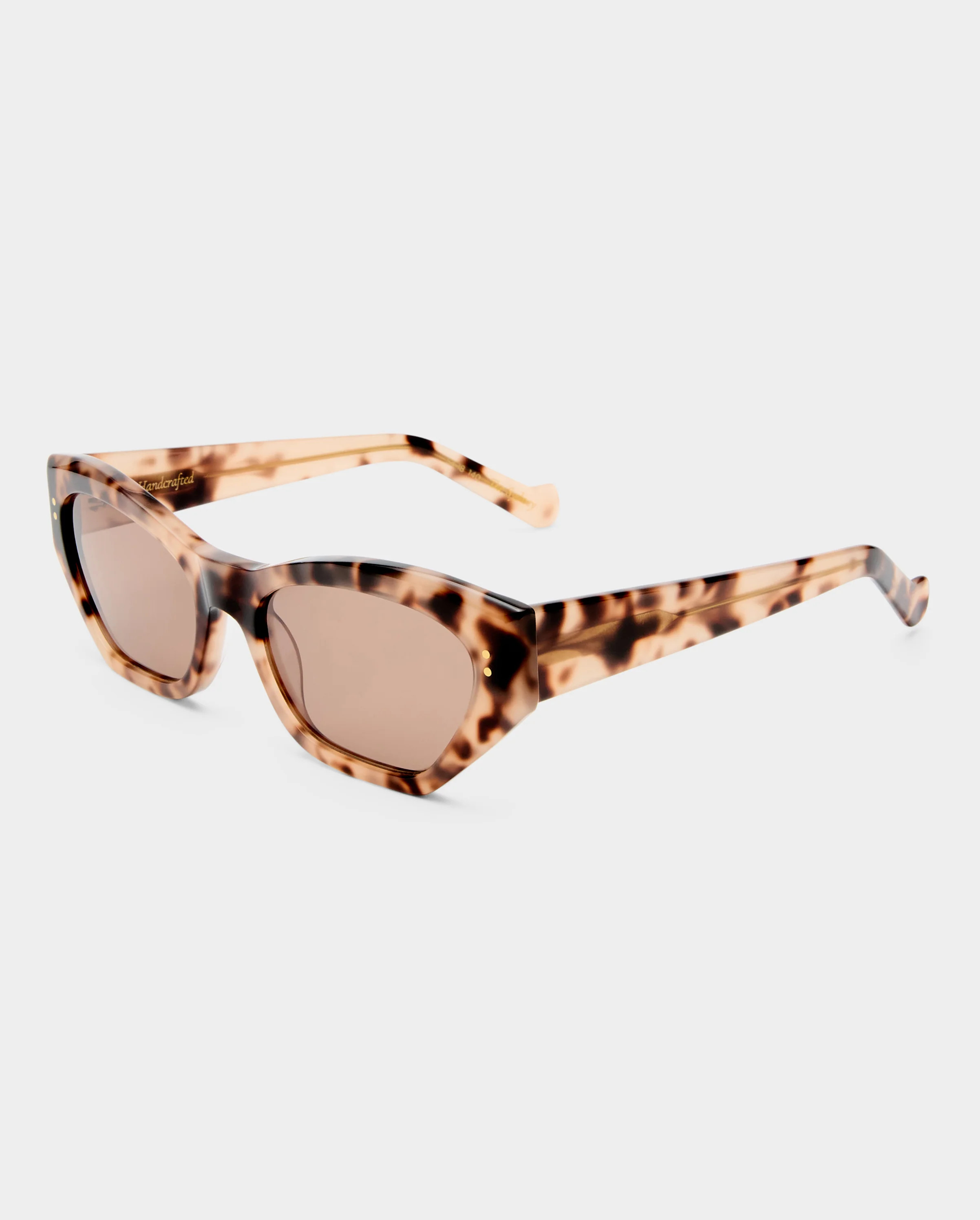 The Sydney Cream Tort Female Cat-Eye Sunglasses | Luv Lou | Luv Lou