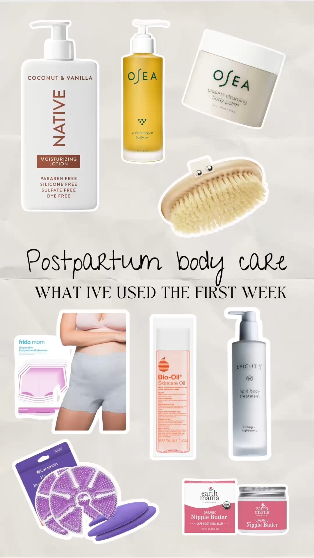 Postpartum body care musts to feel like myself & support my body’s healing. 
Get the lipid body serum from grounded.aesthetics on insta ♡ 

#LTKbaby #LTKbump #LTKbeauty