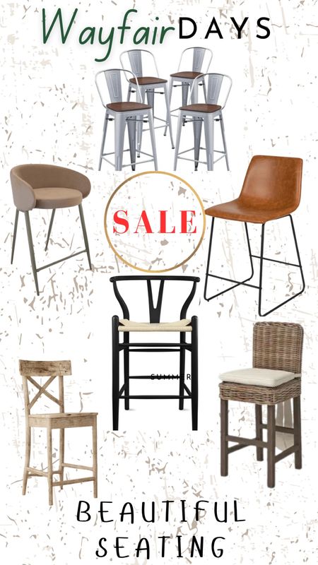 Celebrate #WayDay with stunning counter stools from @Wayfair! Elevate your kitchen aesthetic with these chic additions. Don't miss out on unbeatable deals! #HomeDecor #KitchenDesign #InteriorInspo

#LTKhome #LTKsalealert
