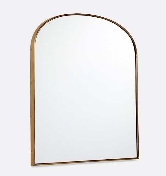 Arched Metal Framed Mirror | Rejuvenation