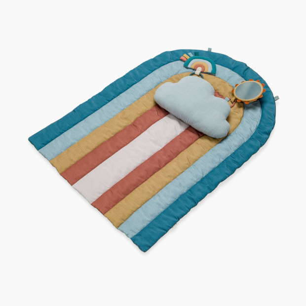 Itzy Ritzy Bitzy Bespoke Ritzy Tummy Time Play Mat in Rainbow | Babylist