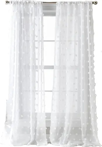 DKNY Ella Floral Print Set of 2 Poletop Curtain Panels | Nordstrom | Nordstrom