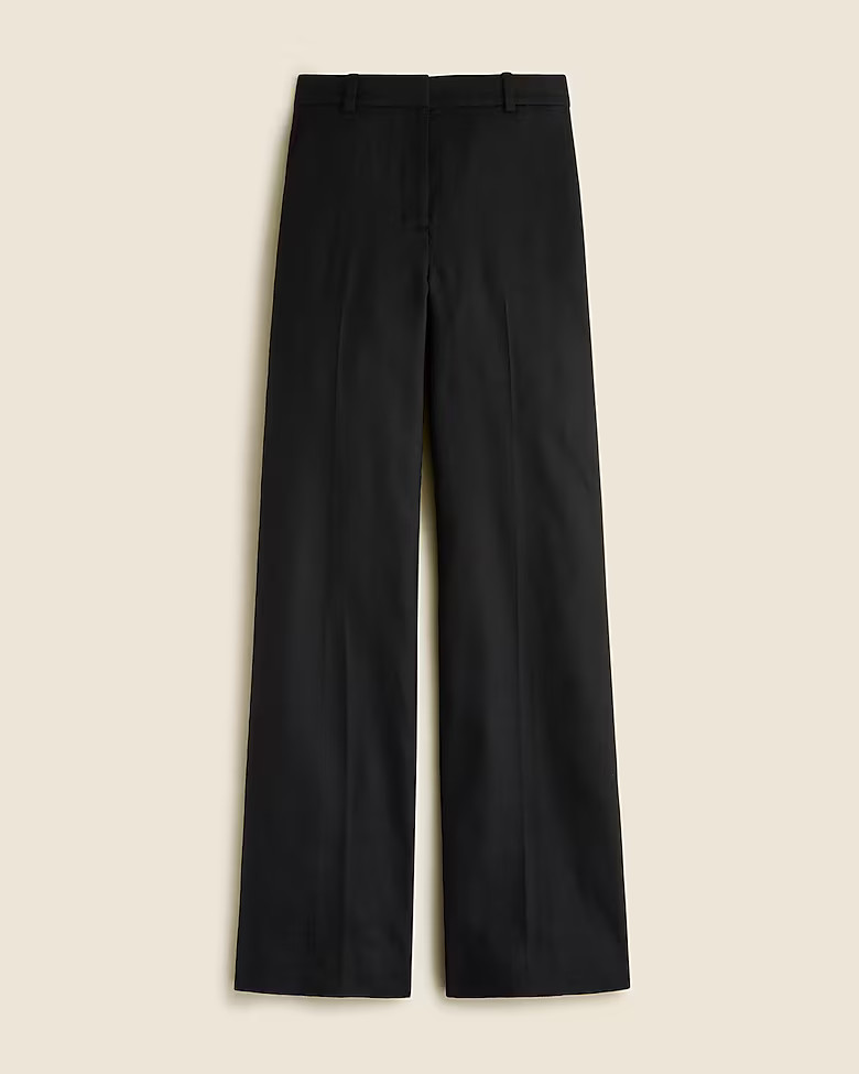 Carolina flare pant in stretch linen blend | J. Crew US