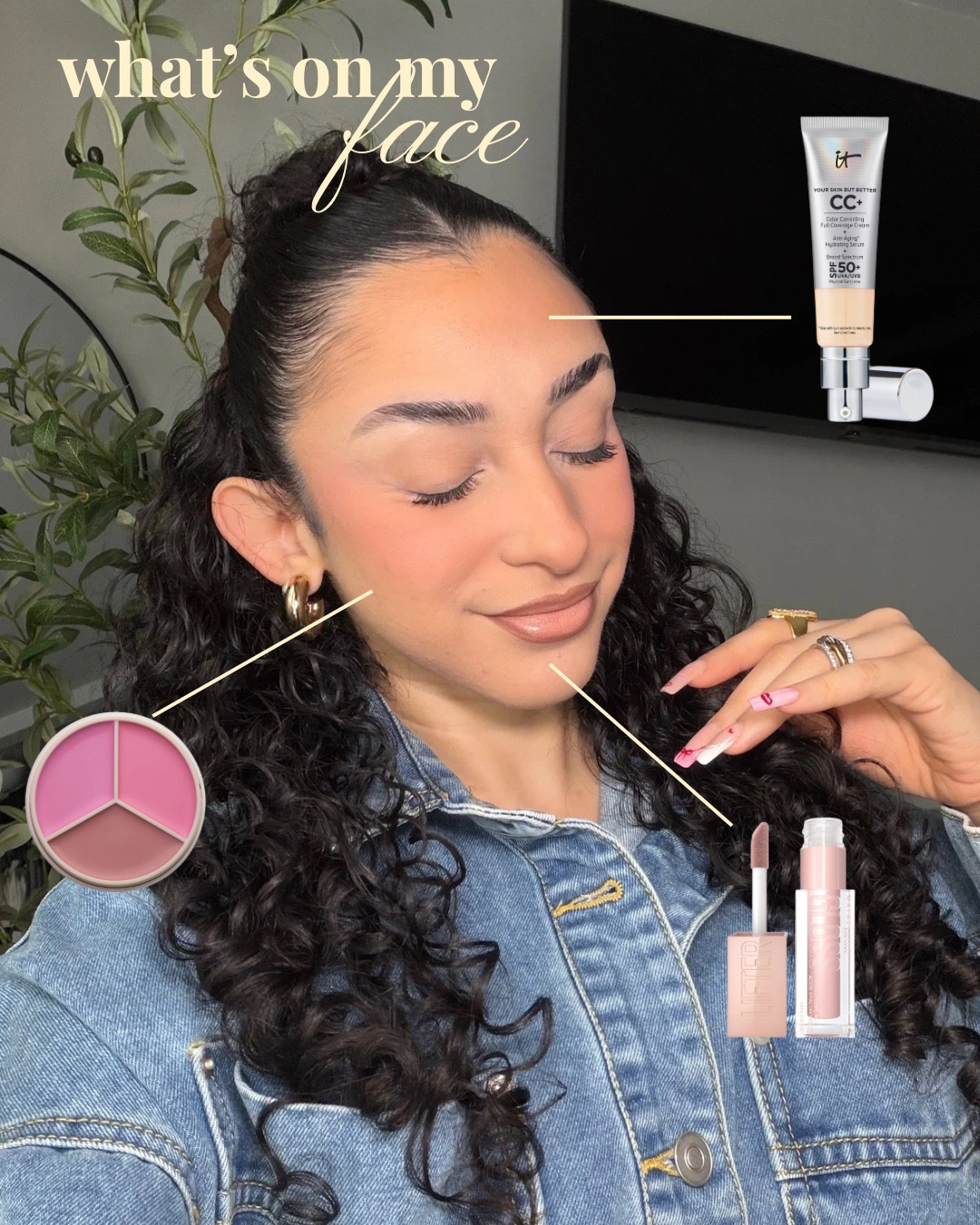 What’s on my face today - all my favorite & go to makeup products that give me the perfect soft glam every time 

#LTKBeauty #LTKgrwm