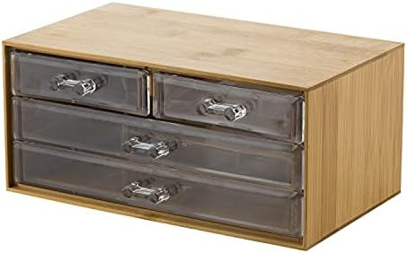 Simplify 3 Tier Cosmetic and Jewelry Holder | Drawer Organizer | Chest | Holds Make Up and Access... | Amazon (US)