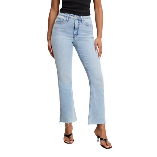 Women's GOOD AMERICAN Good Standard Kick Flare Jeans | Scheels