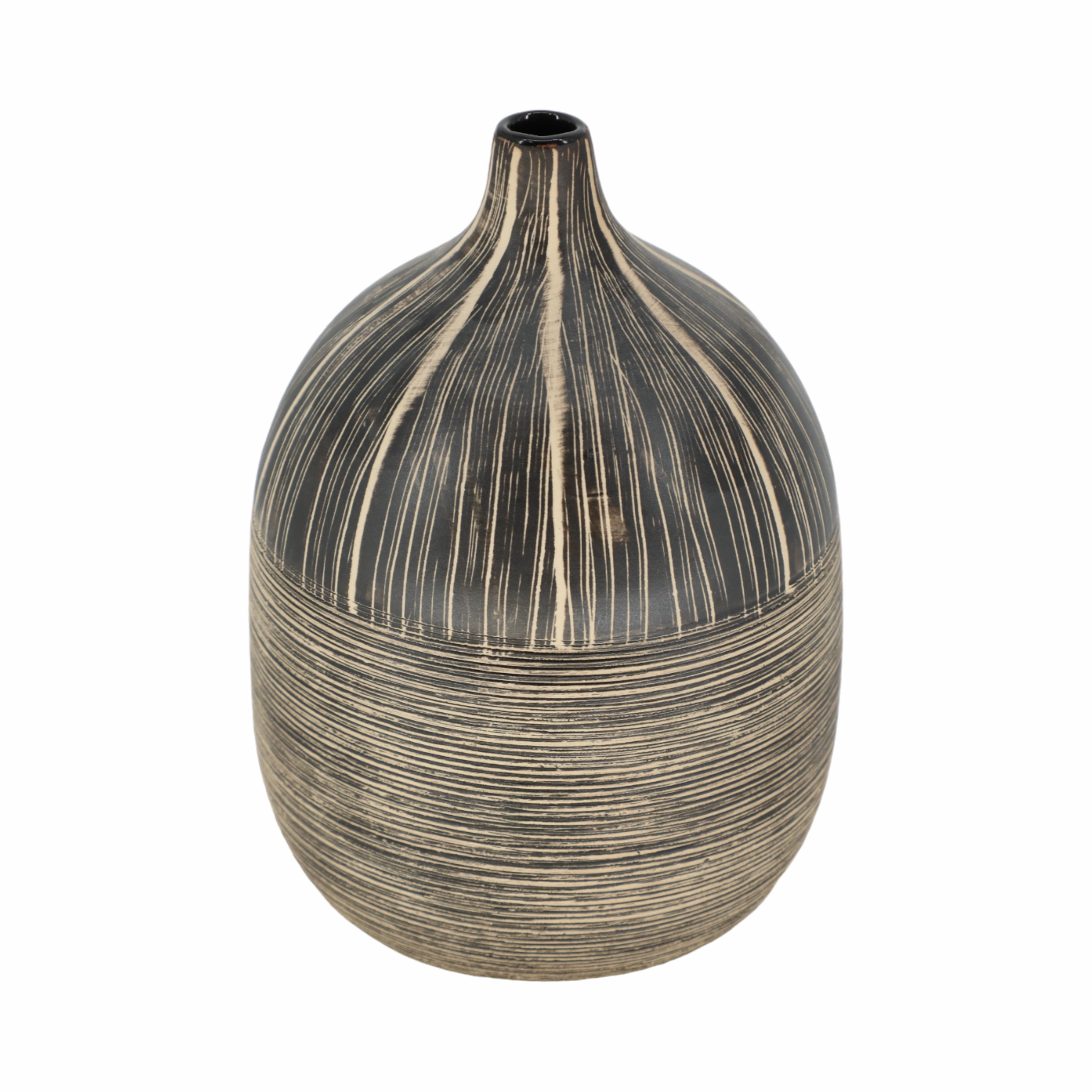 Sagebrook Home 7"h Tribal Vase, Brown - Walmart.com | Walmart (US)