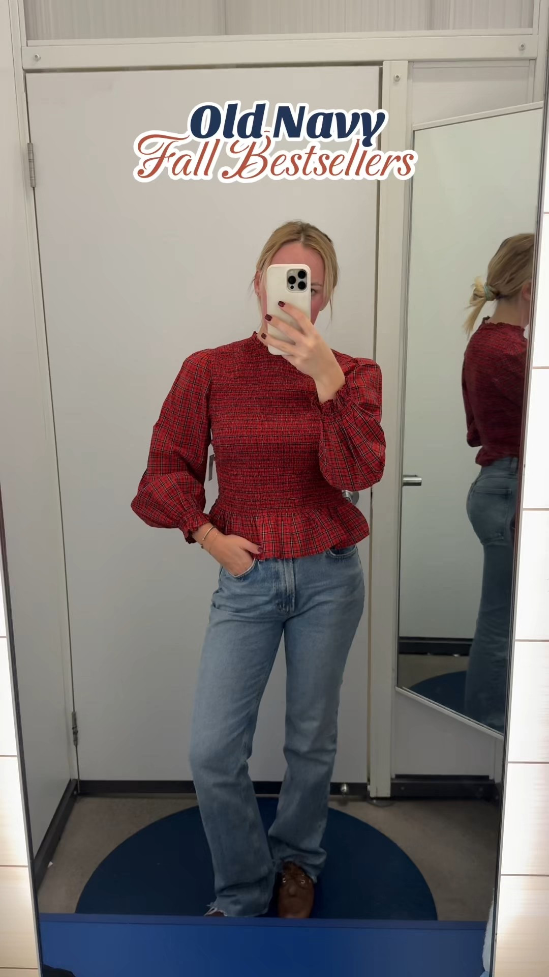 Holiday old navy try on haul 
Size medium 

#LTKStyleTip #LTKHoliday #LTKSeasonal