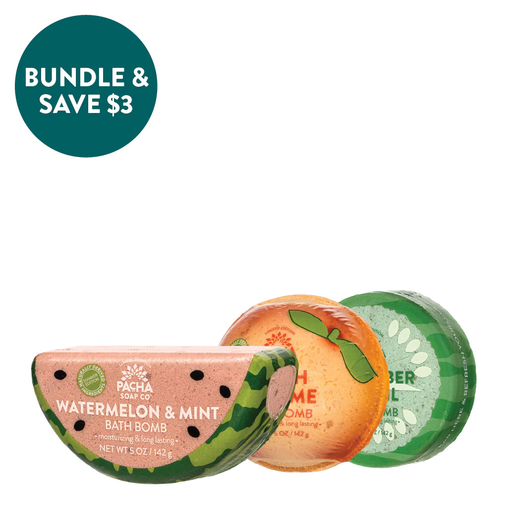 Summer Bath Bomb Bundle | Pacha Soap Co.