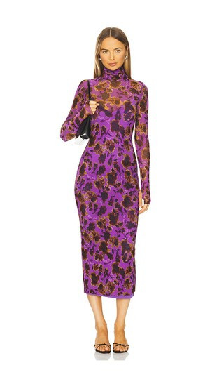 AFRM Shailene Dress in Purple. - size XXS | Revolve Clothing (Global)