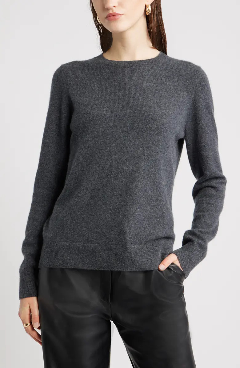 Nordstrom Cashmere Crewneck Sweater | Nordstrom | Nordstrom