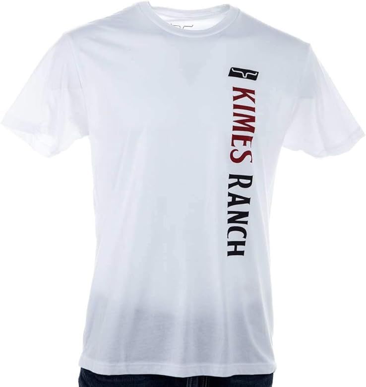 Kimes Ranch Men's Short Sleeve T-Shirt Vertical Lockup Tee | Amazon (US)