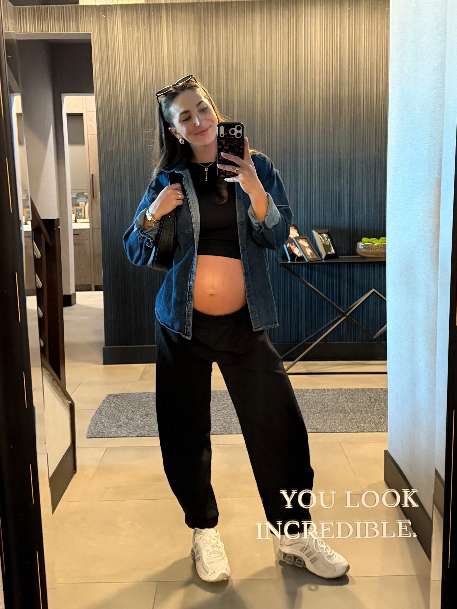 Running errands outfit🤰love these linen barrel pants for summer!

#LTKActive #LTKootd #LTKBump
