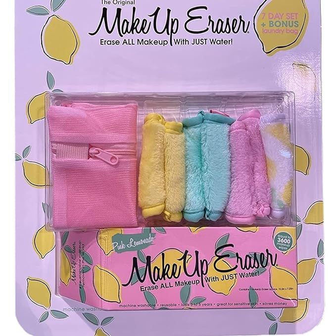 The Original Makeup Eraser 7 Day Reusable and Full Size Set Equal to 3600 Makeup Wipes | 1 Full S... | Amazon (US)
