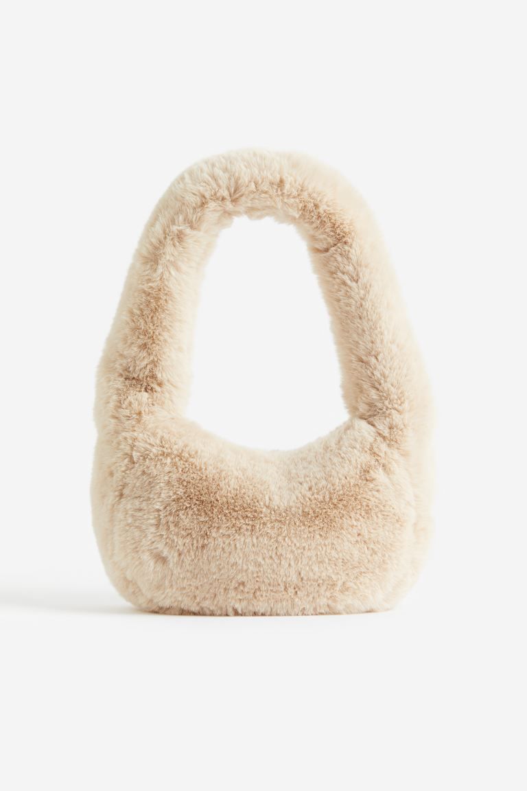 Fluffy Shoulder Bag - Beige - Kids | H&M US | H&M (US + CA)