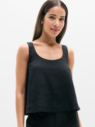 Retreat Linen Tank | Athleta