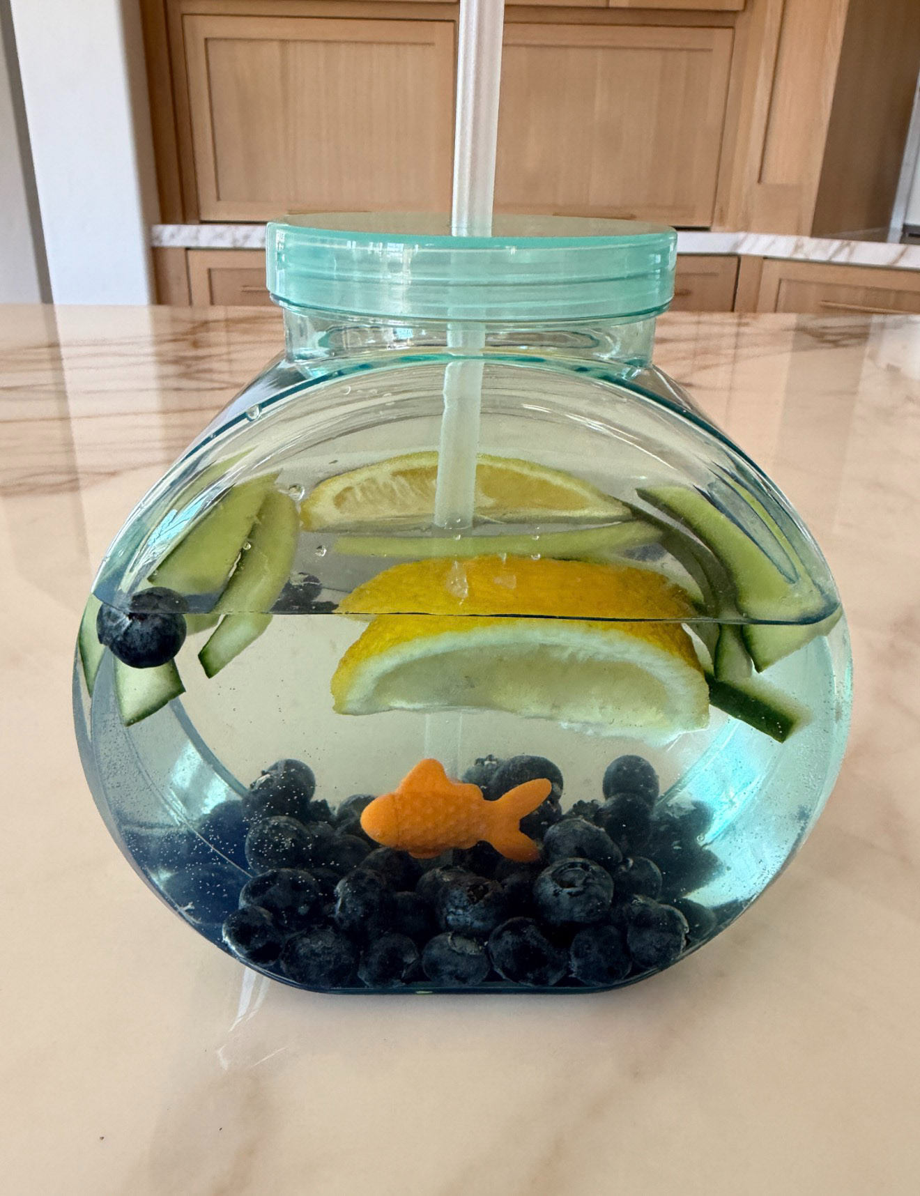 How adorable is this fishbowl tumbler! The tiny fish is the cutest little detail, and it makes staying hydrated a lot more fun for both kids and adults 🐠 

 #LTKHome