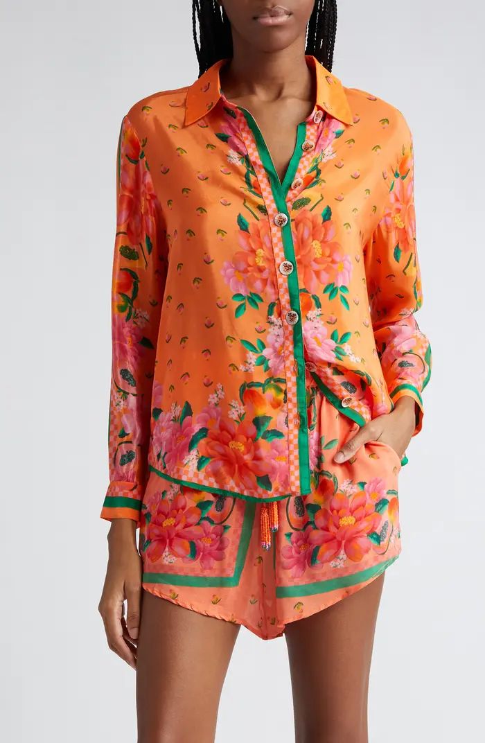 Fruit Garden Button-Up Shirt | Nordstrom