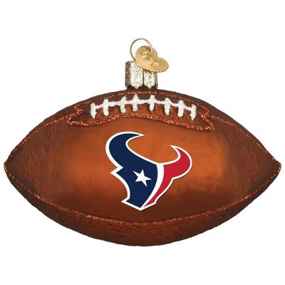 Old World Christmas Blown Glass Ornament for Christmas Tree, Houston Texans Football | Target