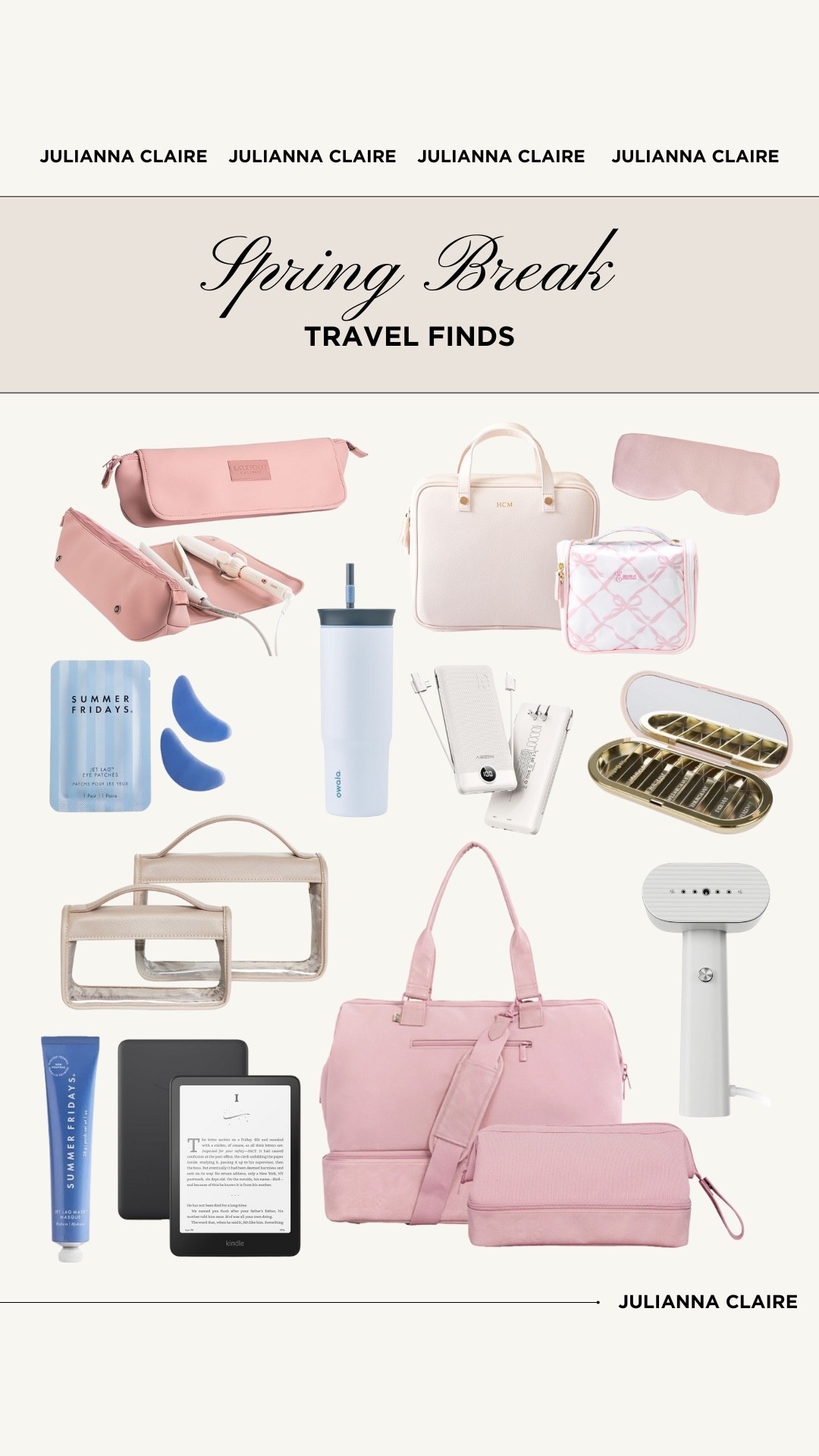 Spring break travel finds! ✈️

#LTKBeauty #LTKselfcare #LTKTravel