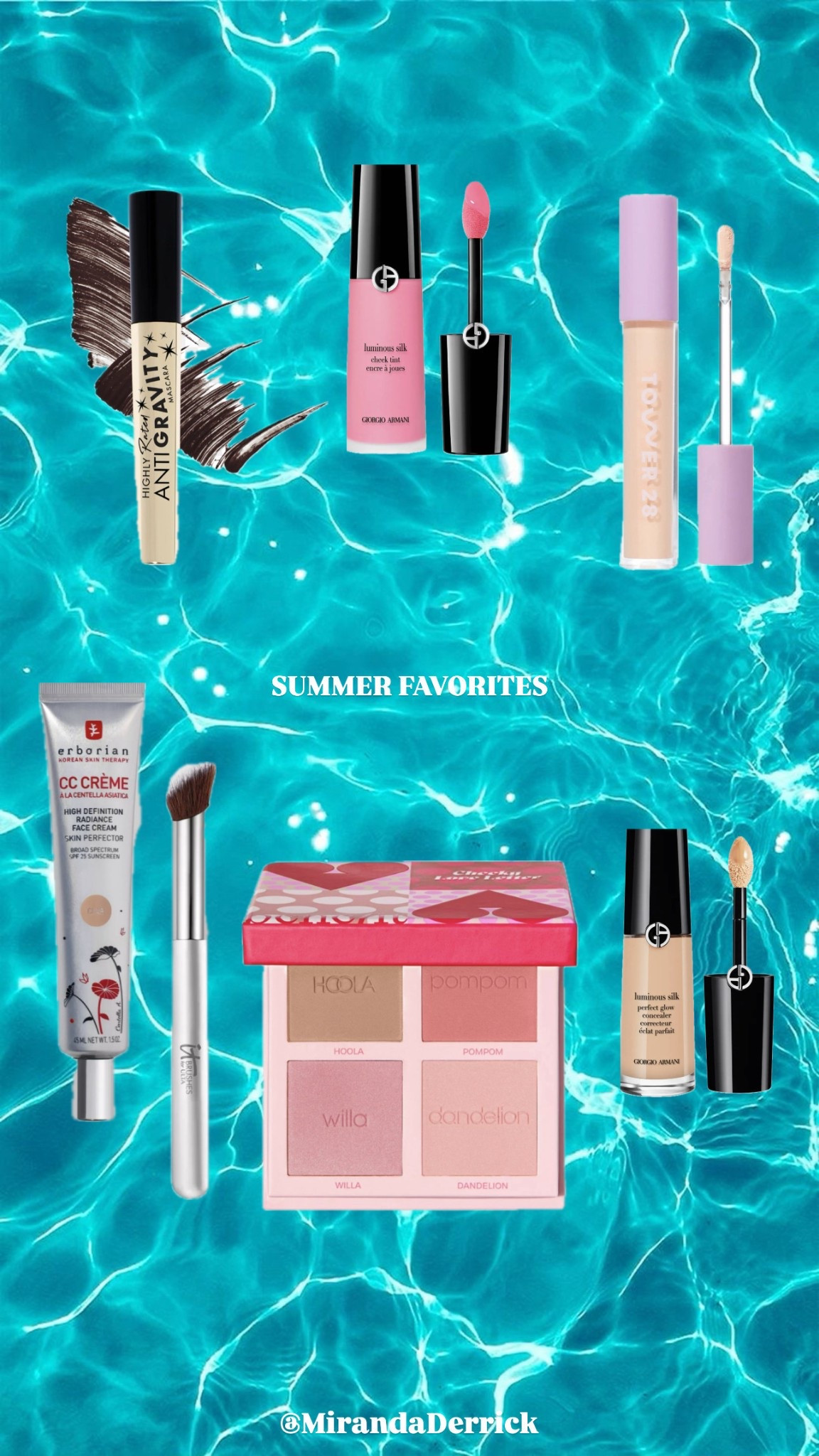 My summer favorites🐚🐠I will be going live on my TT tomorrow and will be doing my 5 minute makeup routine with these products. Perfect for those with busy schedules.

#LTKSummerEdit #LTKSeasonal #LTKBeauty