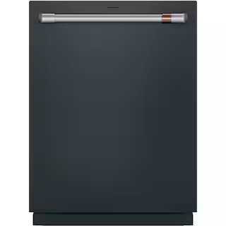Cafe 24 in. Built-In Top Control Dishwasher in Matte Black with Stainless Tub, Ultra Wash and Dua... | The Home Depot