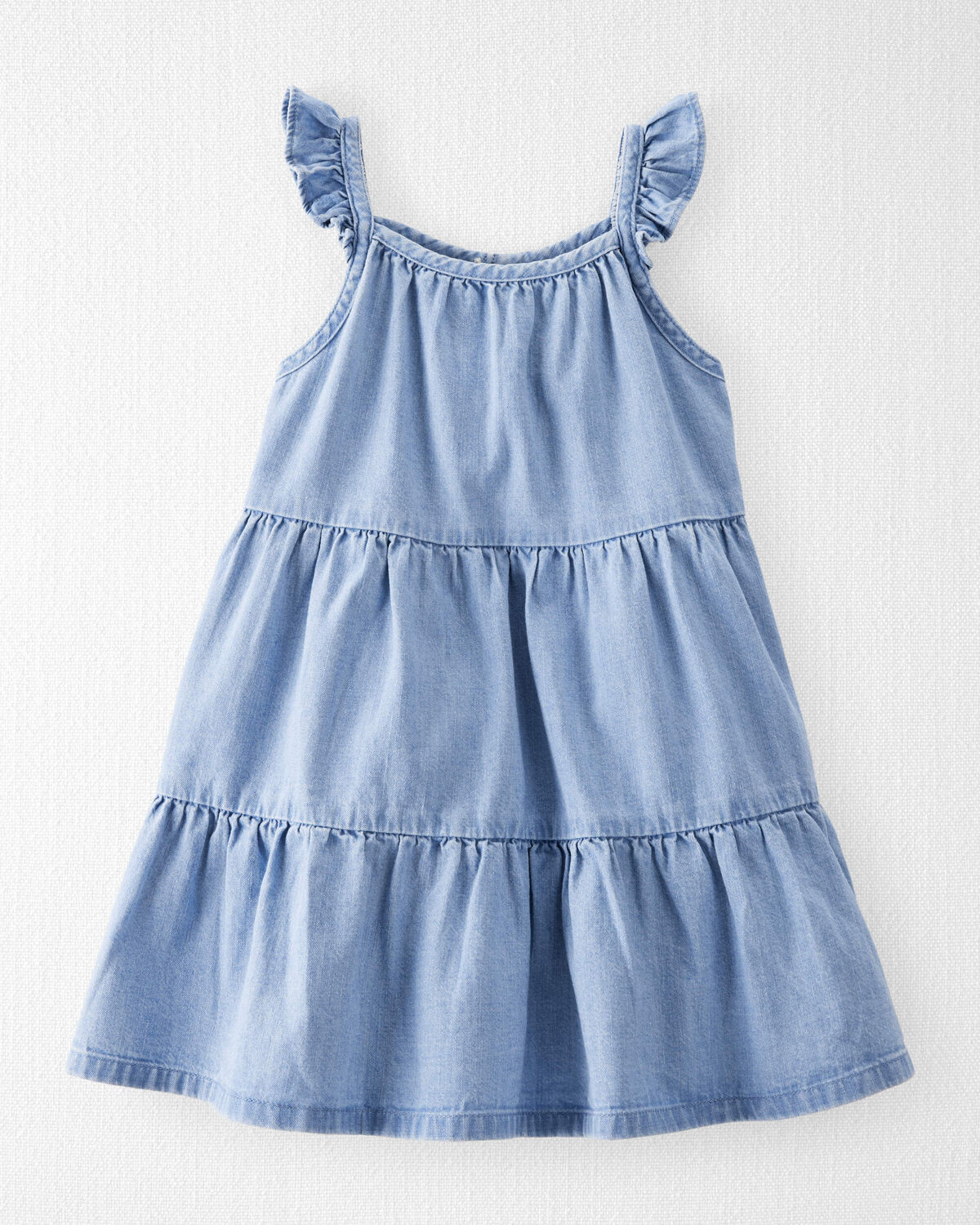 Toddler Girl Organic Cotton Chambray Dress - Little Planet | Carter's | Carter's Inc