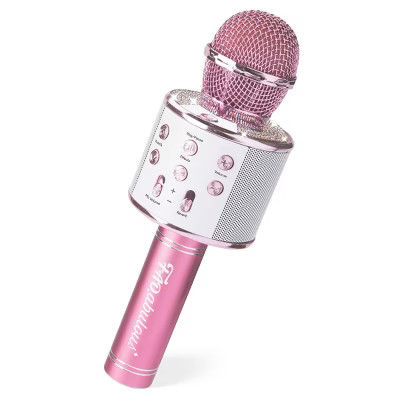 FAO Schwarz Musical Microphone Bluetooth Broadcaster: Toy Microphone for Kids Music Education | Target