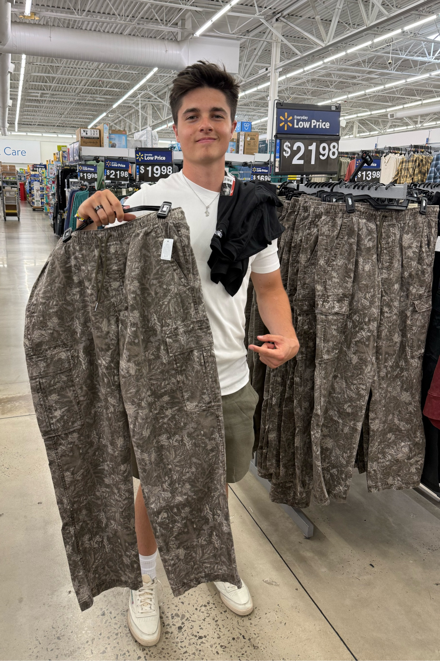 We found these camo cargo pants too! They had a bunch of other colors! 🙌🏼 

We were looking online and they have so many new things that are so sick, so we are linking a few of them below. 

#LTKMens #LTKFamily #LTKSeasonal