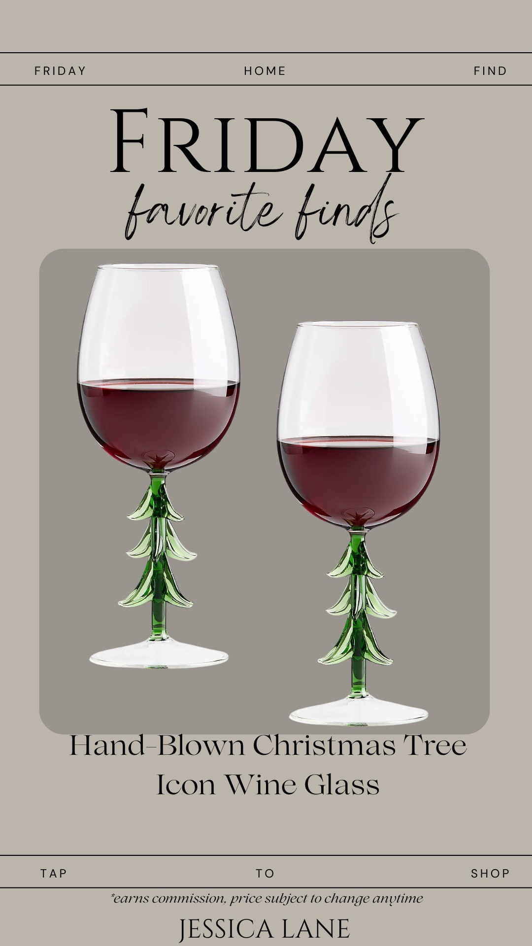 Because even your wine deserves festive glassware 🍷🎄 This hand-blown tree wine glass is holiday perfection.#HolidayStyle #FestiveFinds #LTKHome

#LTKGiftGuide #LTKHoliday #LTKSeasonal