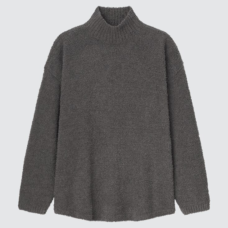 WOMEN SOFT FLUFFY LONG-SLEEVE SWEATER | UNIQLO (US)