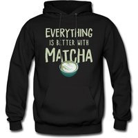 Matcha Hoodie. Tea Green Sweater. Sweatshirt. Pullover #oh402 | Etsy (US)