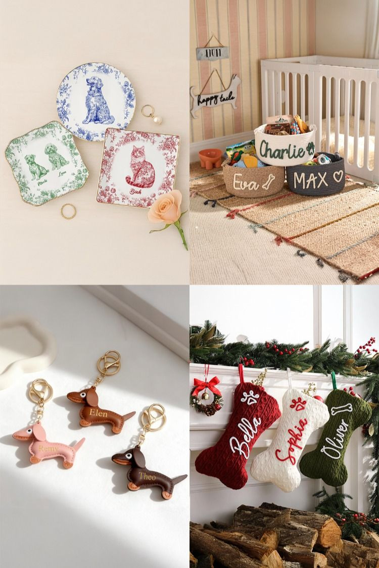 Holiday Gifts for Pet Lovers | Personalized Pet Stockings, Toy Baskets & Keychains

Looking for the perfect holiday gift for a pet lover or pet parent? 🐾🎁
From personalized Dachshund keychains and custom dog & cat jewelry dishes to knitted pet stockings and custom toy baskets, these thoughtful finds are perfect for any dog or cat owner this Christmas. Whether it’s a new puppy gift or a pet mom keepsake, these personalized pieces add a warm, festive touch to the season.


#HolidayGiftsForPetLovers #PetGifts #DogMomGifts #CatMomGifts #PetLoverGiftIdeas #ChristmasGiftsForPetOwners #PersonalizedPetGifts #CustomPetStocking #DogStocking #PetToyBasket #PetDecor #PetGiftIdeas #PetParents #PetHolidayGiftGuide #CustomDogGifts #PetLovers #PetChristmasGifts #DogLoversGift #CatLoversGift #GiftGuide2025 

 #LTKGiftGuide #LTKHoliday #LTKPets