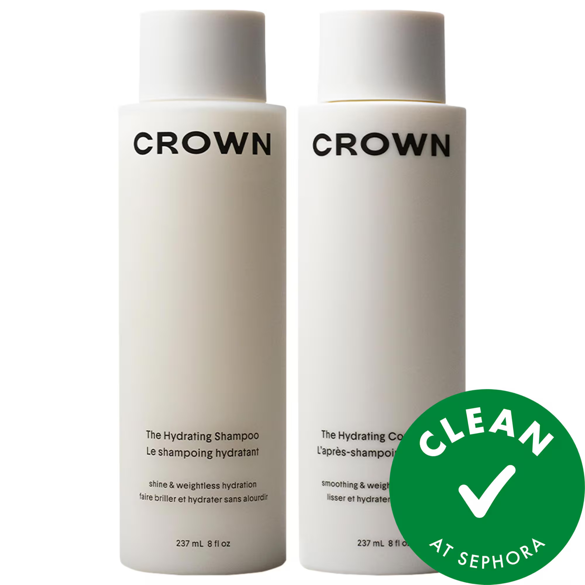 Crown Affair The Hydrating Shampoo & Conditioner Duo for Dry, Damaged Hair | Sephora (US)